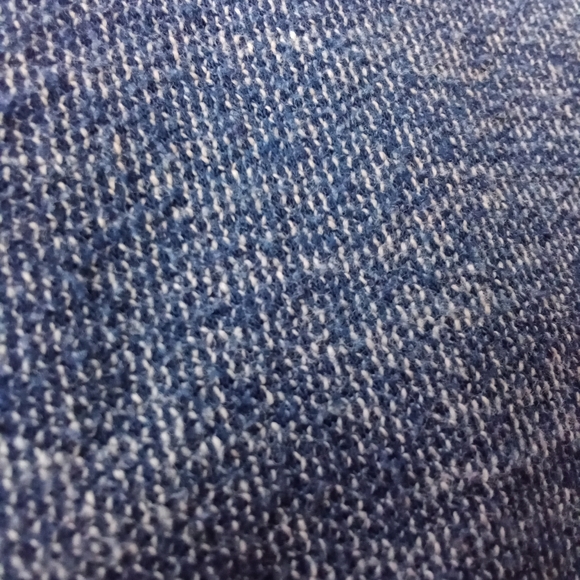 Women's Sonoma Blue Cowl Neck Kangaroo Pouch Heathered Long Sleeve Sweatshirt - Picture 13 of 14